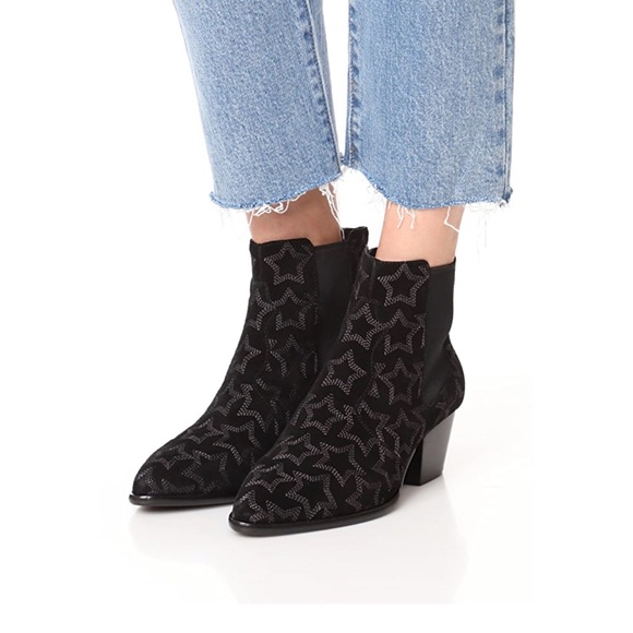 Ash | Hope Star Block Chelsea Heel Suede Boot sz 41 - Picture 1 of 6